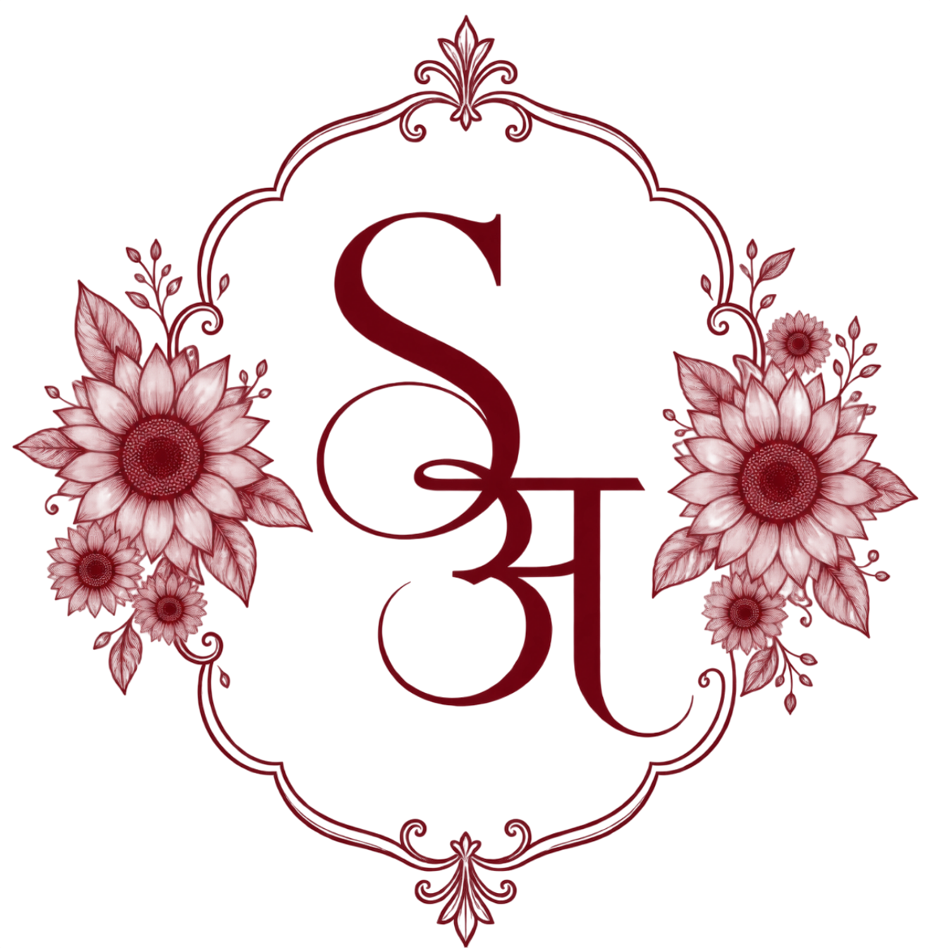 Shivangi & Akshaya Wedding Logo